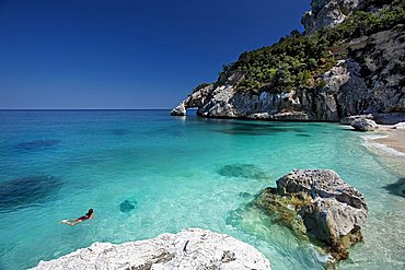 Cala Goloritzè beach, Baunei (OG), Sardinia, Italy, Europe