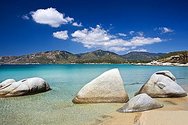 Spiaggia del Riso beach, Villasimius (CA), Sardinia, Italy