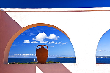 Faro e Scoglio di Mangiabarche, Calasetta (CI), Sardinia, Italy , Europe