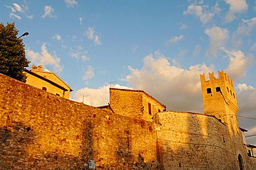 Old town, Montefalco, Umbria, Italy, Europe