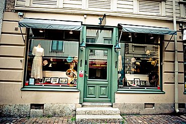 Vintage shop, Haga, Goteborg; West Coast; Sweden; Europe