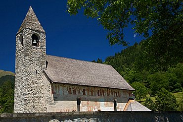 Chiesa di San Vigilio church,  Pinzolo, Val Rendena, Valli Giudicarie, Trentino Alto Adige, Italy, Europe