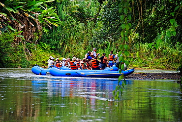 Rafting, Rio Peñas Blancas, Republic of Costa Rica, Central America