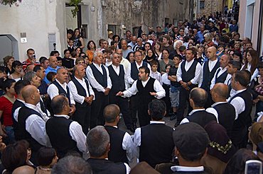 Coro Montesantu (Montesantu Choir), Baunei, Ogliastra, Sardinia, Italy