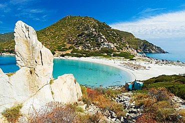 Punta Molentis, Villasimius, Cagliari, Sardinia, Italy, Europe