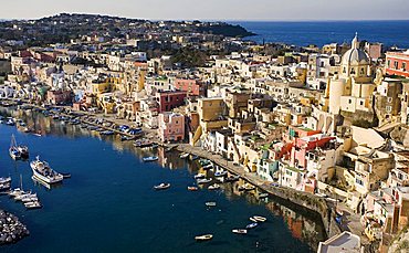 Procida island, Campania,Italy,Europe.