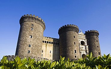 Maschio Angioino castle, Naples, Campania, Italy, Europe