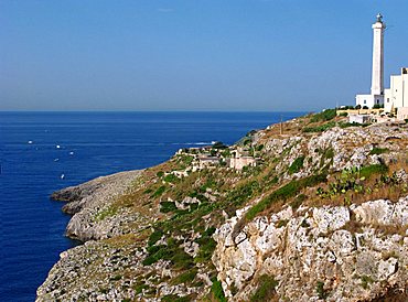 Lighthouse, Santa Maria di Leuca, Apulia, Italy, Europe