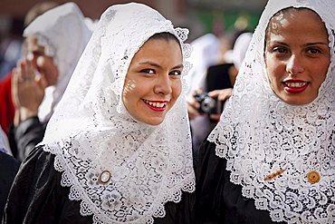 Sant'Efisio traditional event, the most important religious feast in Sardinia, Cagliari (CA), Sardinia, Italy, Europe