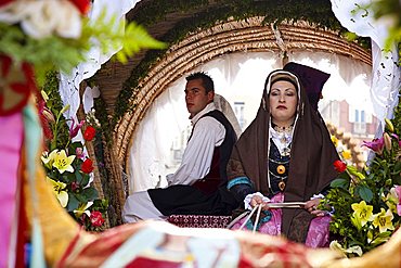 Sant'Efisio traditional event, the most important religious feast in Sardinia, Cagliari (CA), Sardinia, Italy, Europe