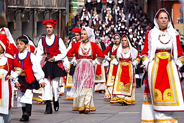 Sant'Efisio traditional event, the most important religious feast in Sardinia, Cagliari (CA), Sardinia, Italy, Europe