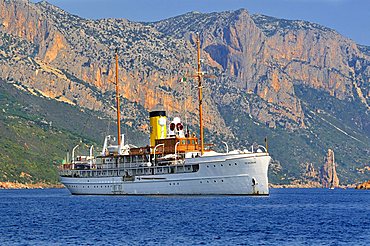 Yacht S.S.Delphine, Golfo di Arbatax gulf, Sardinia, Italy, Europe