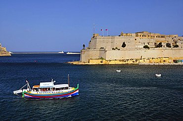 Fort Sant' Angelo, Vittoriosa. Malta. Europe.