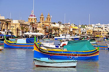 Harbour, Marsaxlokk, Malta, Europe