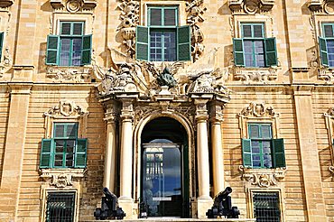 Auberge de Castille, Leon and Portugal, Valletta, Malta, Europe