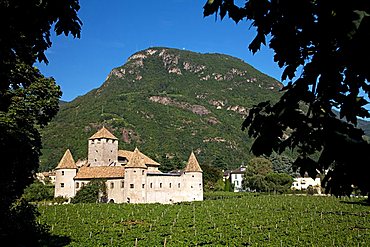 Mareccio castle, old town of Bolzano, Trentino Alto Adige, Italy, Europe