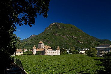 Mareccio castle, old town of Bolzano, Trentino Alto Adige, Italy, Europe