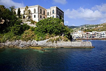 Town hall, Lipari Island, Aeolian Islands, Sicily, Italy