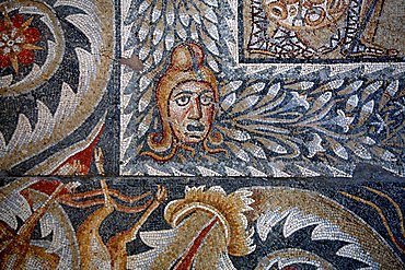 Mosaics, Villa del Tellaro, Noto, Sicily, Italy