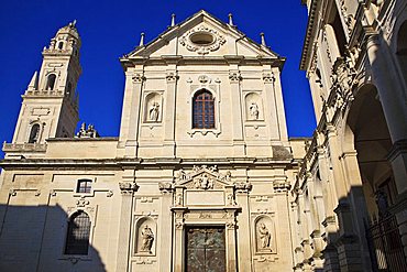 Cattedrale dell'Annunziata church, Lecce, Apulia, Italy, Europe