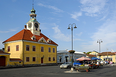 Kauppatori market square, Rauma, Satakunta, Finland, Scandinavia, Europe