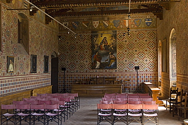 conti guidi castle, poppi, italy