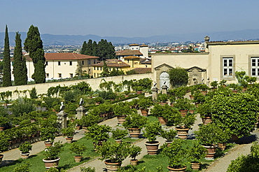 villa medicea di castello, sesto fiorentino, italy