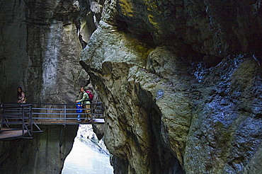 aare canyon, meiringen, switzerland