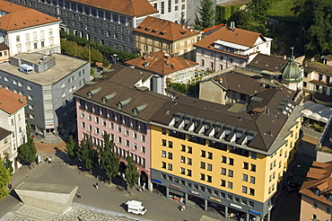historical centre, bellinzona, switzerland