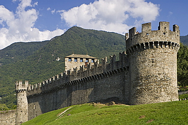 montebello castle, bellinzona, switzerland