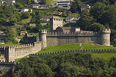 montebello castle, bellinzona, switzerland