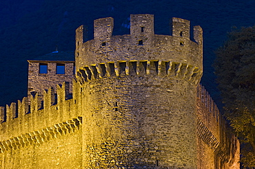 montebello castle, bellinzona, switzerland