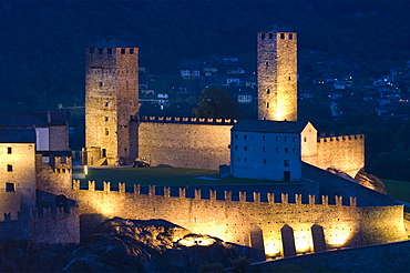 castelgrande, bellinzona, switzerland