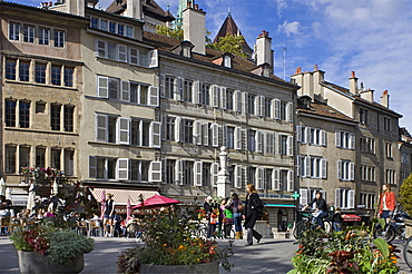 place du bourg de four, geneva, switzerland