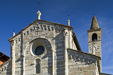 sant'andrea church at maderno village, toscolano maderno, italy