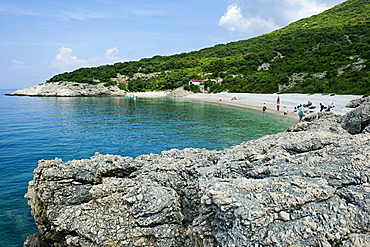 little bay, cres island, croatia