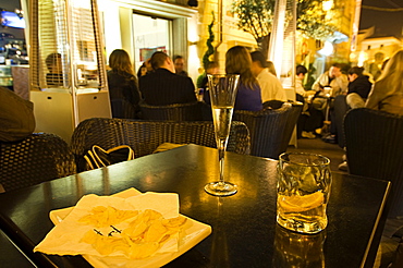 Cocktail on the Art Cafe, La Maddalena, Olbia - Tempio district, Sardinia, Italy, Europe