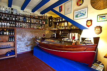 Daubobba Restaurant, Carloforte, St Pietro Island, Sulcis, Iglesiente, Carbonia Iglesias, Sardinia, Italy, Europe