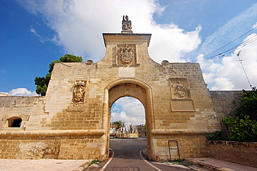 The old medieval monumental door, Salentine Peninsula, Acaia San Cataldo, Apulia, Italy