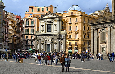 Piazza Trieste e Trento, Naples city, Campania, Italy, Europe