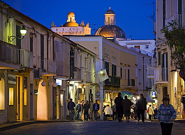 Ischia Ponte village,Ischia island,Naples,Campania,Italy,Europe.