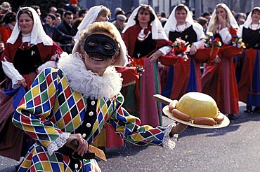 Half-Lent feast, Bergamo, Lombardy, Italy