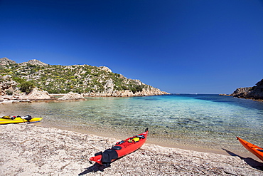 Cala Brigantina Isola di Caprera, Parco Nazionale Arcipelago della Maddalena, La Maddalena (OT), Sardinia, Italy, Europe