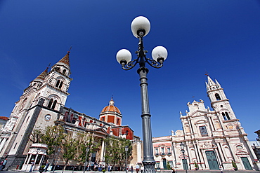 Piazza Duomo, cathedarl square, Acireale, Catania, Sicily, Italy, Europe 