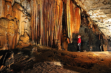 Sardinia. Baunei. Mangalistru cave.