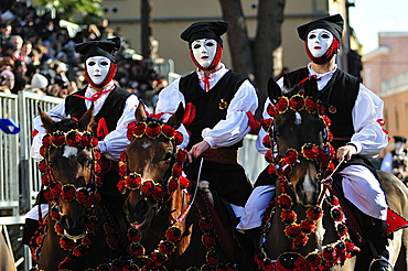 Sardinia. Oristano. Sa Sartiglia feast