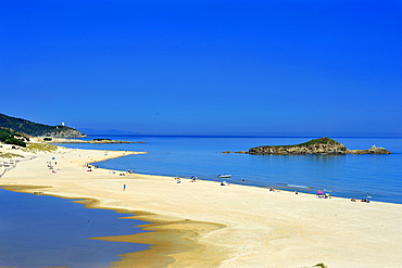 Su Giudeu beach, Chia, Domus De Maria, Sardinia, Italy