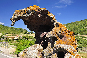 Roccia dell'Elefante, Castelsardo, Sardinia, Italy, Europe