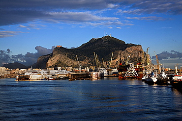 Monte San Pellegrino mountain, Palermo, Sicily, Italy, Europe