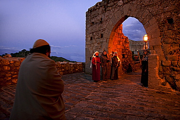 Savoca village, Easter traditional feast, Sicily, Italy, Europe
